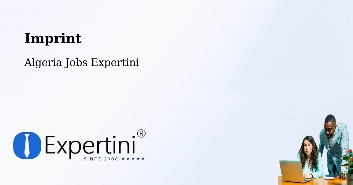Imprint – Khenchela - Algeria Jobs Expertini